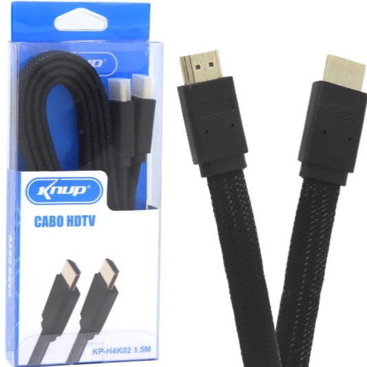 Cabo Hdmi Para Hdmi M Knup Kp H K Ultra Hd Blindado Shopee Brasil