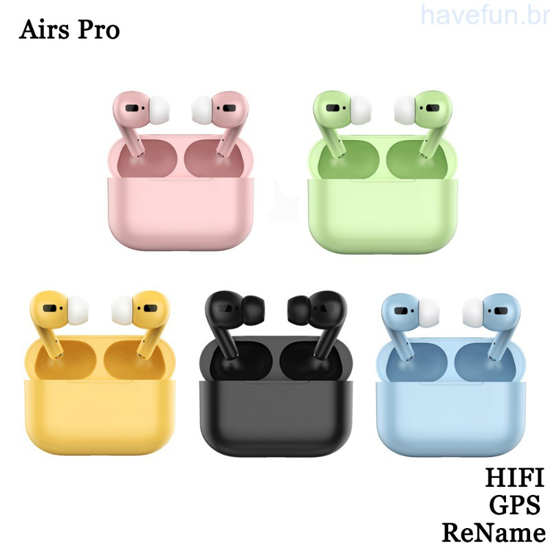 Fone De Ouvido Sem Fio InPods 13 Macaron Headset I13 Airpods Pro