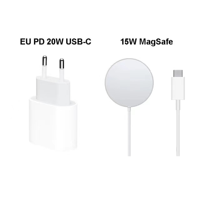 Carregador Magnético Sem Fio Original Apple 15w Magsafe Usb C 15w Para