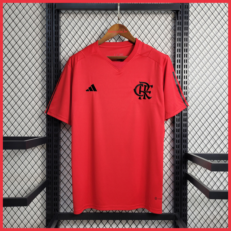 Camisa Da Equipe De Treinamento Flmg Football Red Shopee Brasil