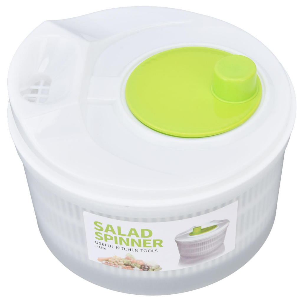 Secador De Salada Alface Vegetal Desidratador De Frutas Cesto Drenador