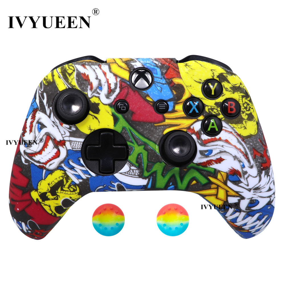 IVYUEEN Para XBox One X S Controller Silicone Protetor De Pele De