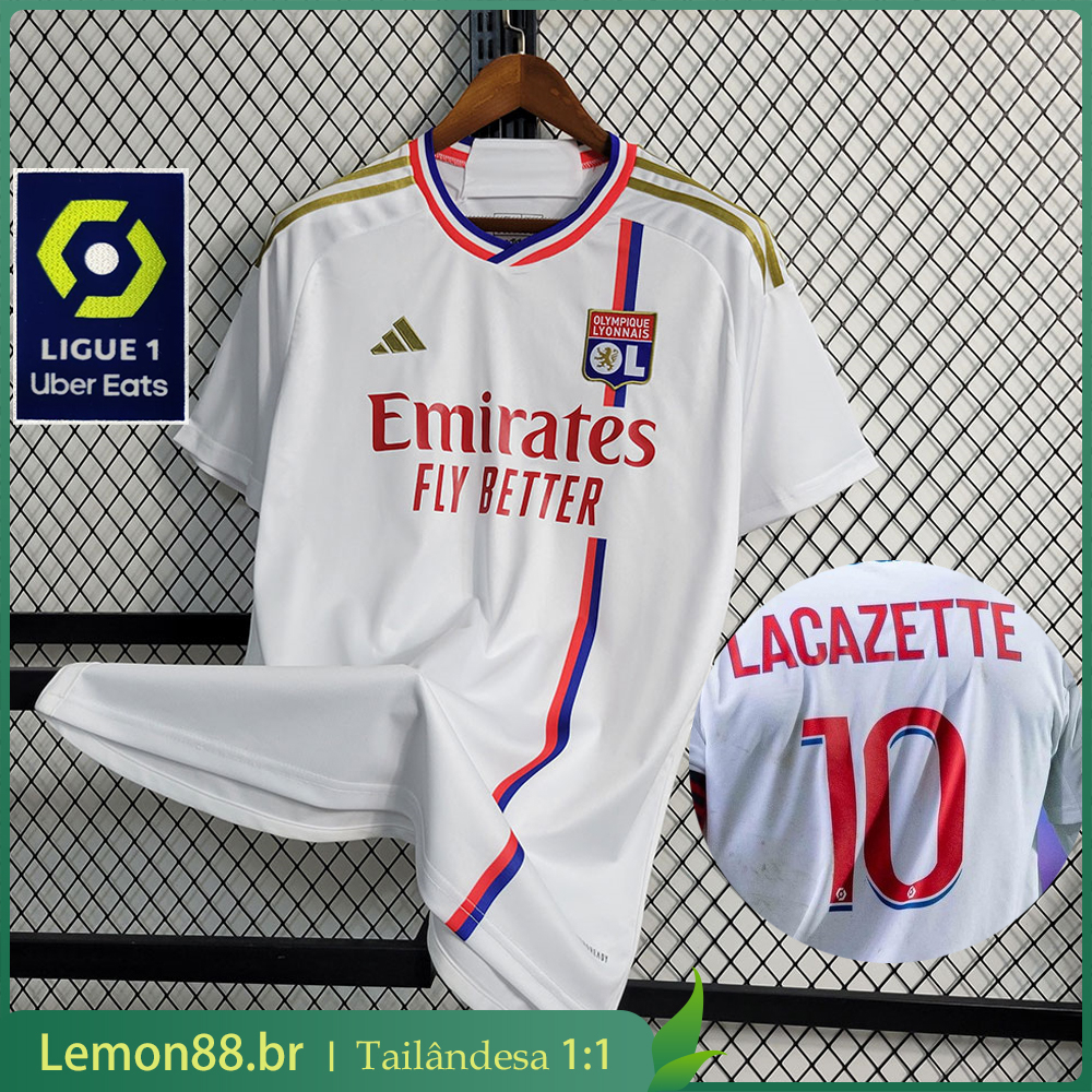 2023 2024 Camisa Do Lyon I Camiseta De Futebol Shopee Brasil