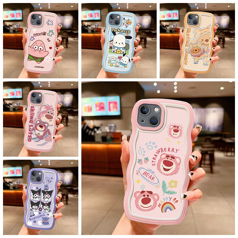 Kuromi Lotso Winnie The Pooh Para IPhone 11 14 12 13 7plus 8plus 6 6s 7