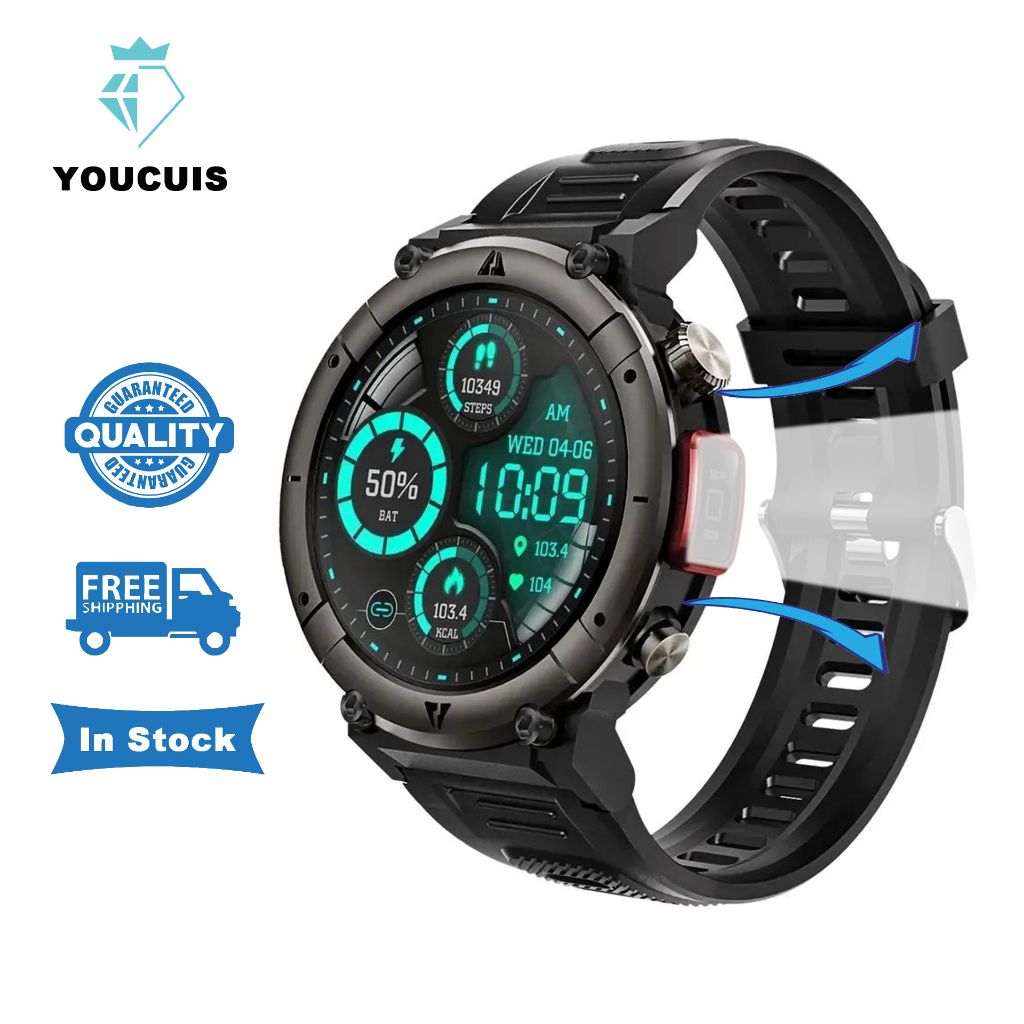 Youcuis S Lanterna Smartwatch Rel Gio Inteligente Novo Bluetooth