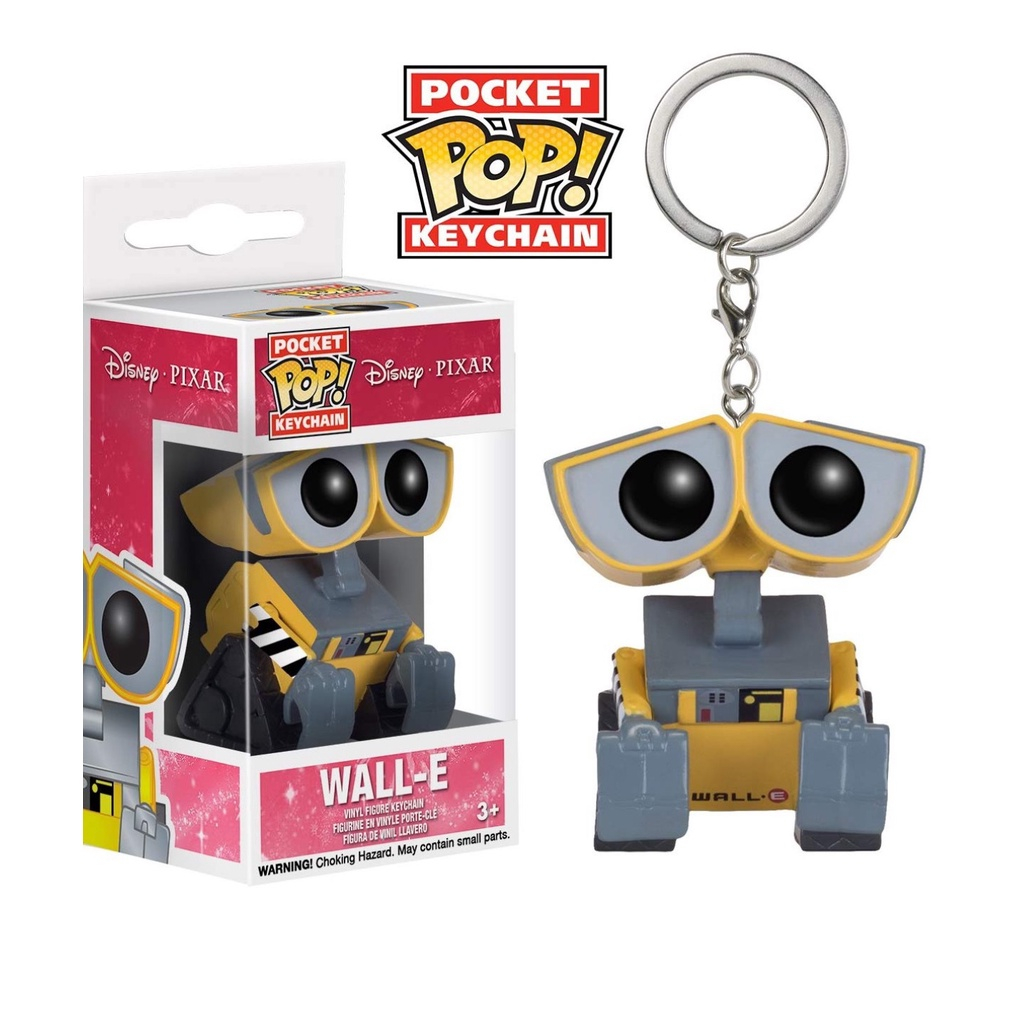 Funko Pocket Chaveiro Pop Disney Wall E Eve Action Figure Shopee