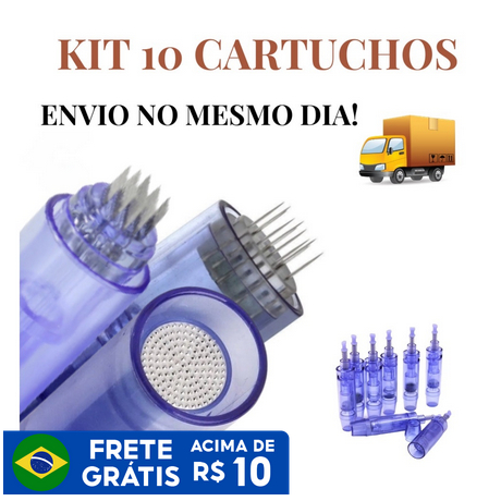 Cartuchos Ponteira Agulha Para Micropigmenta O Dermapen Dr Pen N