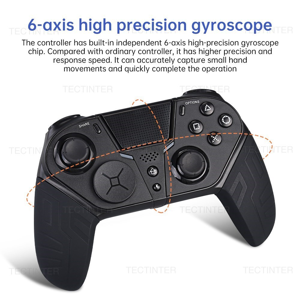 Q Joysticks Sem Fio Bluetooth Gamepad Para Acess Rios Ps