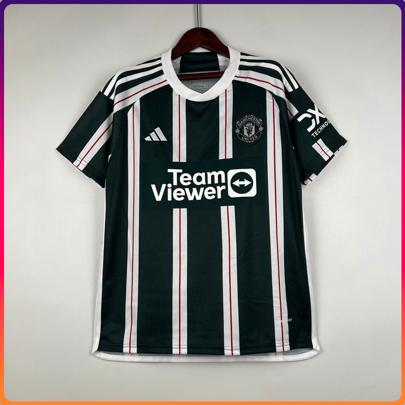 Camisa De Time Masculina Futebol Mu Away Shopee Brasil