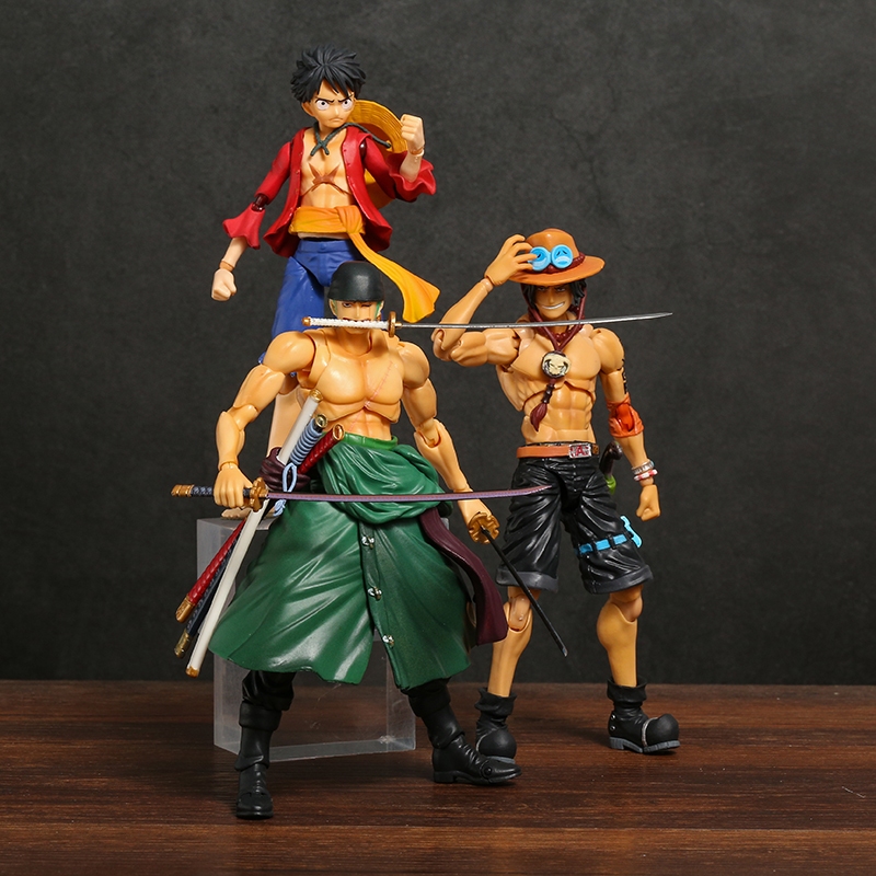 Brlq Variable Action Heroes One Piece Portgas D Ace Monkey Luffy