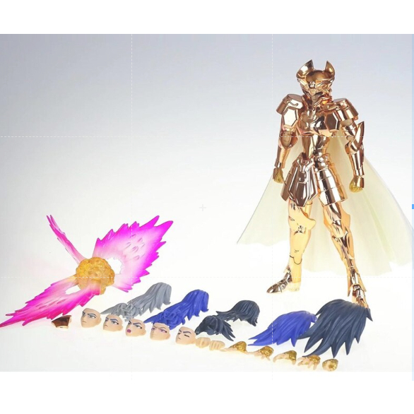 Modelo CS Saint Seiya Myth Cloth EX Capricórnio Shura Gold 24K OCE