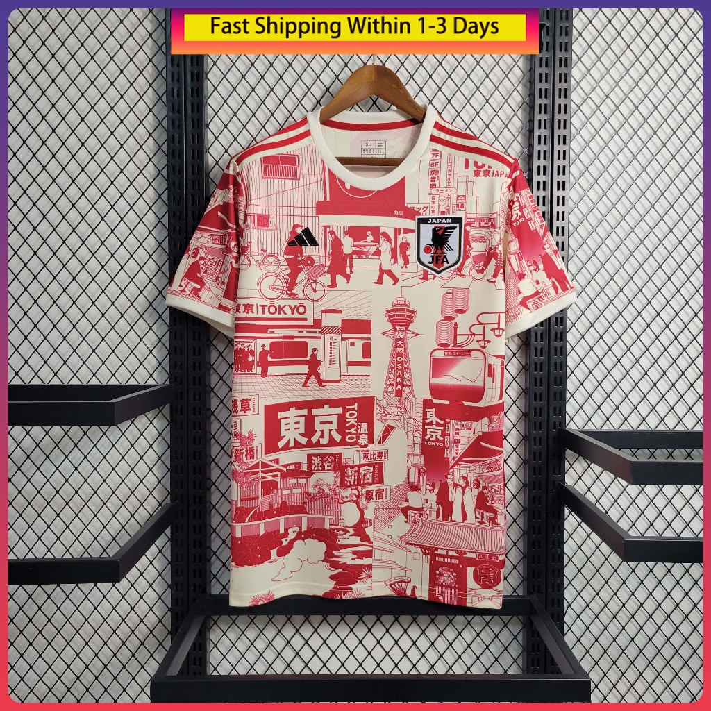 Camisa De Time Masculina Futebol Jap Special Edition Shopee Brasil