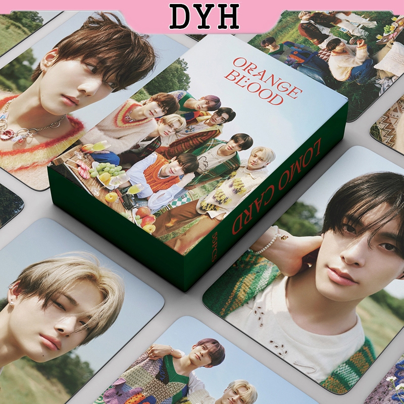 DYH 55pcs Caixa ENHYPEN Photocards ORANGE BLOOD Sweet Venom Album KPOP