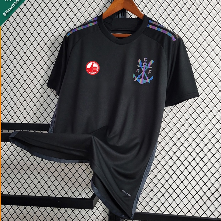 Camisa Preta Da Equipe FLC 2023 Para Homens Shopee Brasil