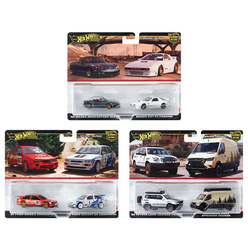 Hot Wheels Pacote De 2 Rodas Quentes Para Cultura De Carros Ford