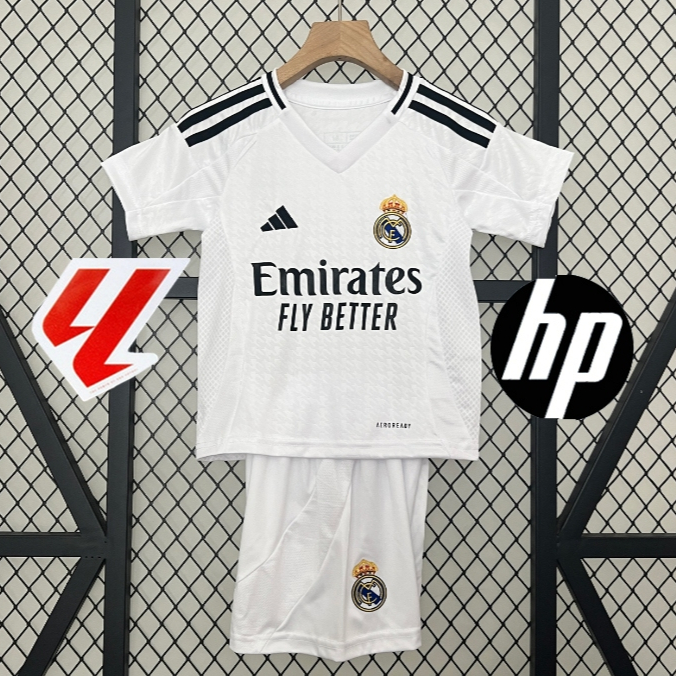 Novo Real Madrid Infantil Futebol Camisa Alta Qualidade Uniformes