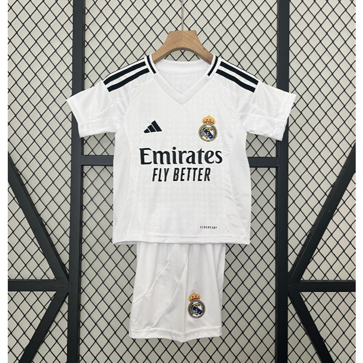 Novo Real Madrid Infantil Futebol Camisa Alta Qualidade Uniformes