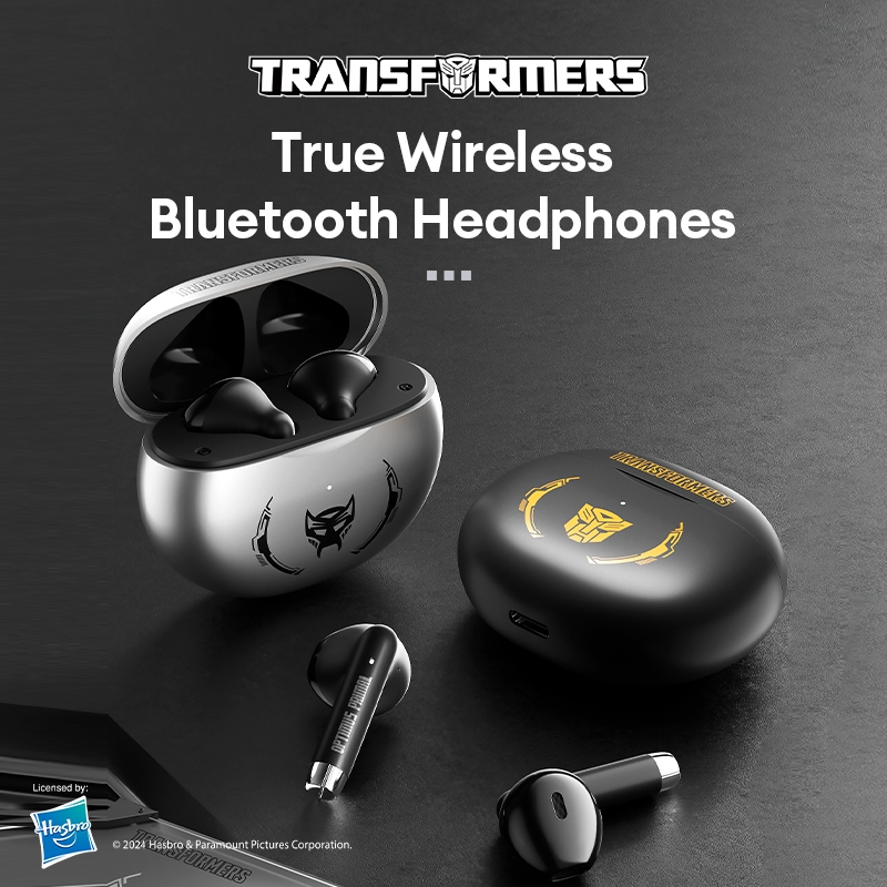 Fones De Ouvido Bluetooth Sem Fio Transformers TF T37 360 De Jogo De