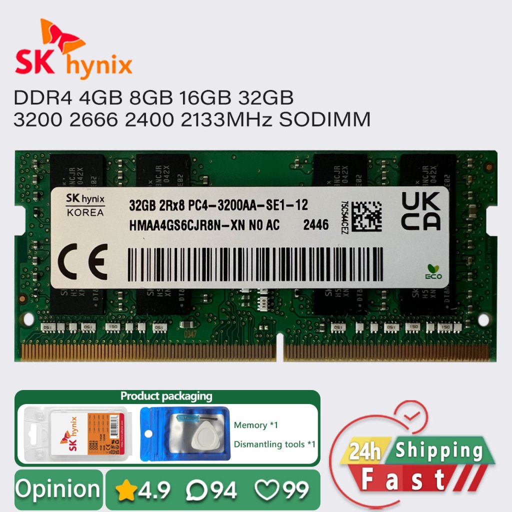 Sk Hynix Ddr Gb Gb Gb Gb Mhz Mem Ria Para