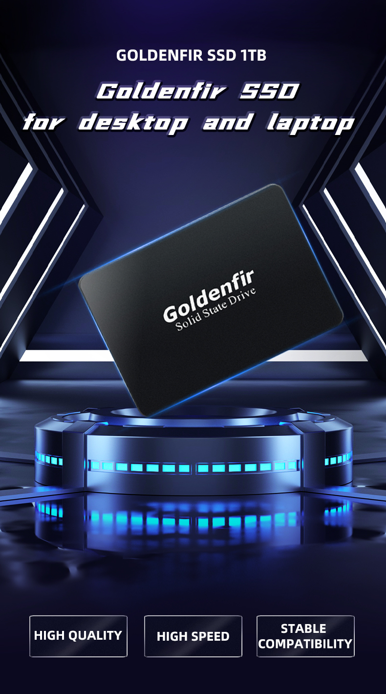 Goldenfir SSD 512GB Disco De Estado Sólido Interno 480GB 500GB 1TB