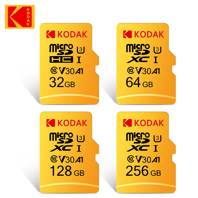 Cart O Micro Sd Amarelo Kodak U Classe Microsd Gb Gb Gb