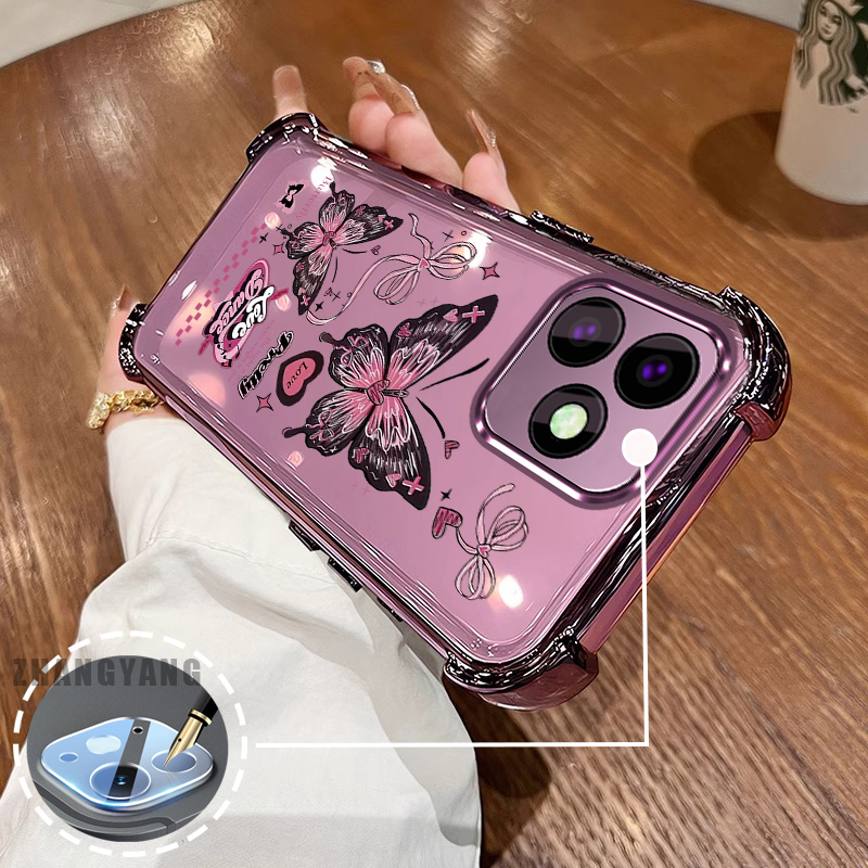 Capa Para Infinix Hot 40 Pro De Telefone Anti Queda De Silicone De
