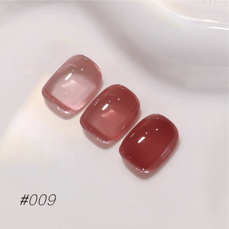 Ml De Esmalte Em Gel Transparente De Gelatina Nude Ideal Para