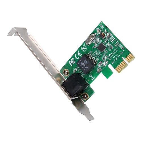 Placa De Rede Pci E Ethernet 10 100 1000 Mbps Gigabit Realtek Shopee