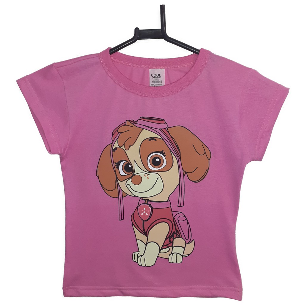 CAMISETA SKYE PATRULHA CANINA Shopee Brasil