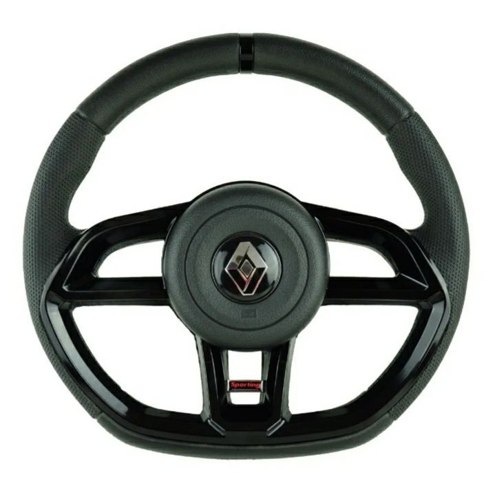 Volante Esportivo Modelo GTI Cubo Para Linha Renault Clio Logan