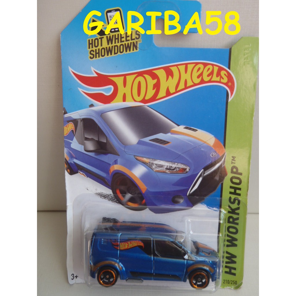HOT WHEELS FORD TRANSIT CONNECT GARAGE RACING GARIBA Shopee Brasil