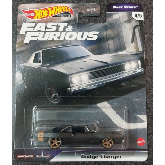 Hot Wheels Premium Velozes E Furiosos Dodge Charger Fast Stars Shopee
