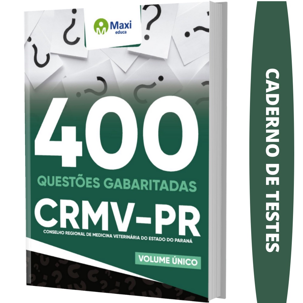 Caderno De Testes Concurso Crmv Pr Shopee Brasil