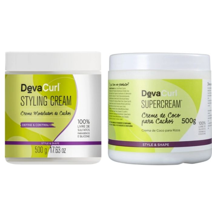 Deva Curl Styling Cream E Supercream De 500g Shopee Brasil