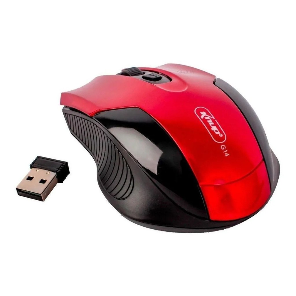 Mouse Sem Fio OPTICO G 14 Knup 2 4G WIRELESS Gamer Shopee Brasil