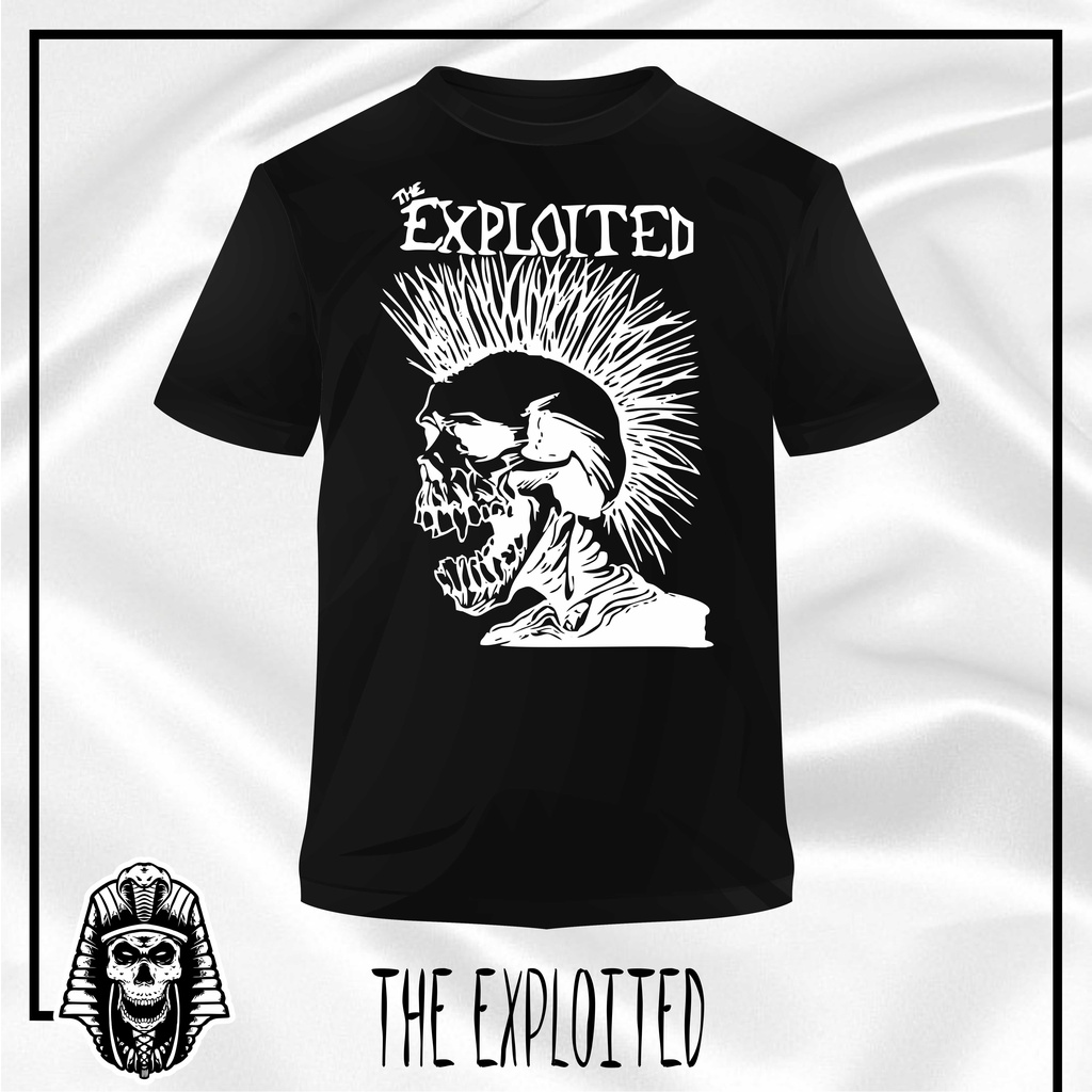 Camiseta The Exploited Shopee Brasil