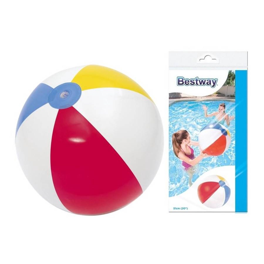 Bola De Praia Pvc Infl Vel Colorida Shopee Brasil