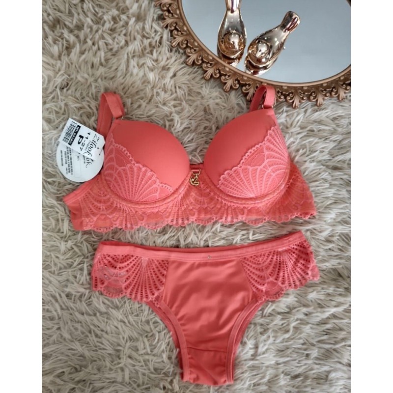 Kit 5 Conjuntos De Lingerie De Luxo Shopee Brasil