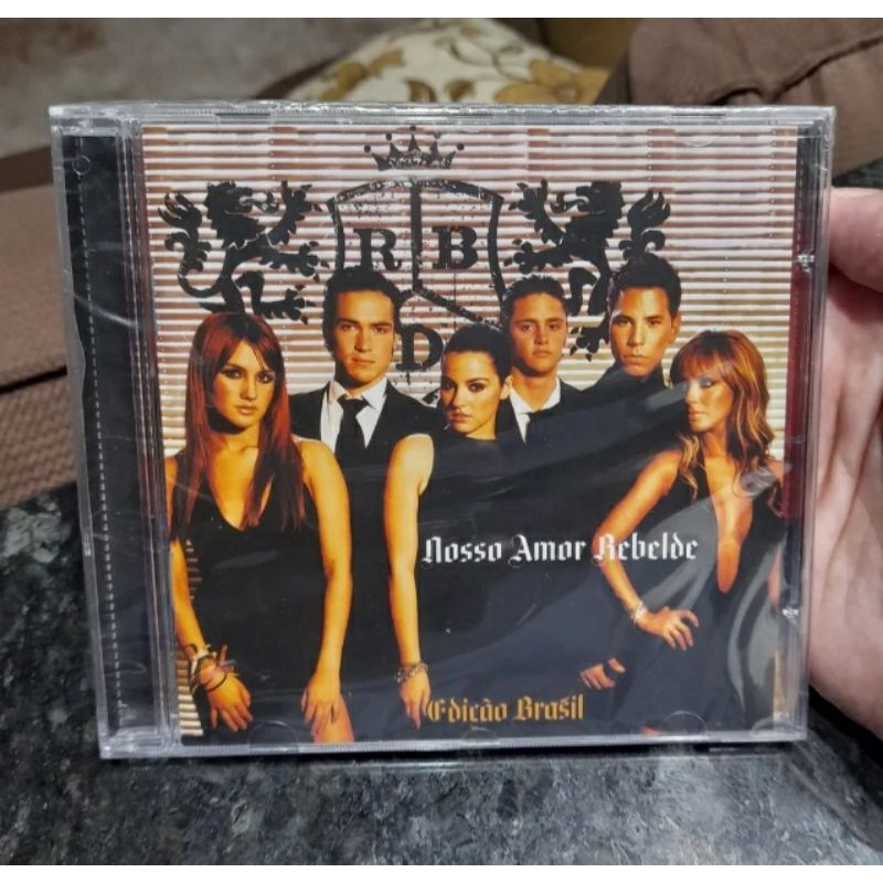 Cd Rbd Nosso Amor Rebelde Edi O Brasil Lacrado Da Poca Shopee Brasil