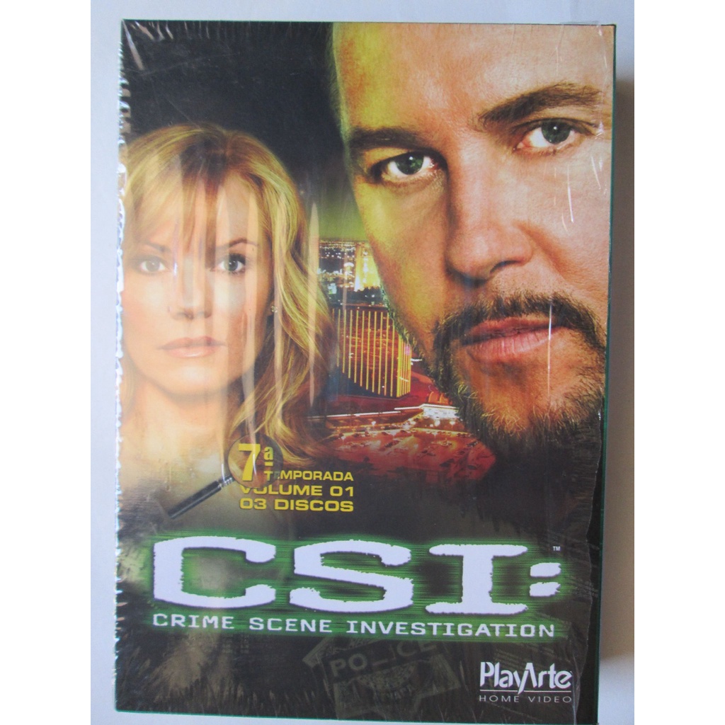 Dvd Csi Crime Scene Investigation A Temporada Vol Box Dvds