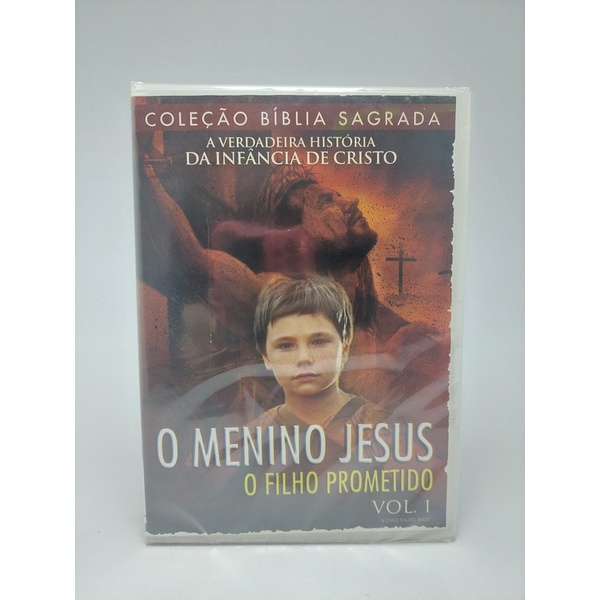 Dvd Filme O Menino Jesus O Filho Prometido Vol 1 Original Shopee