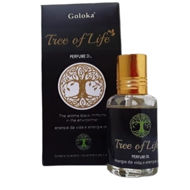 Tree Of Life Perfume Indiano Goloka 10ml Shopee Brasil