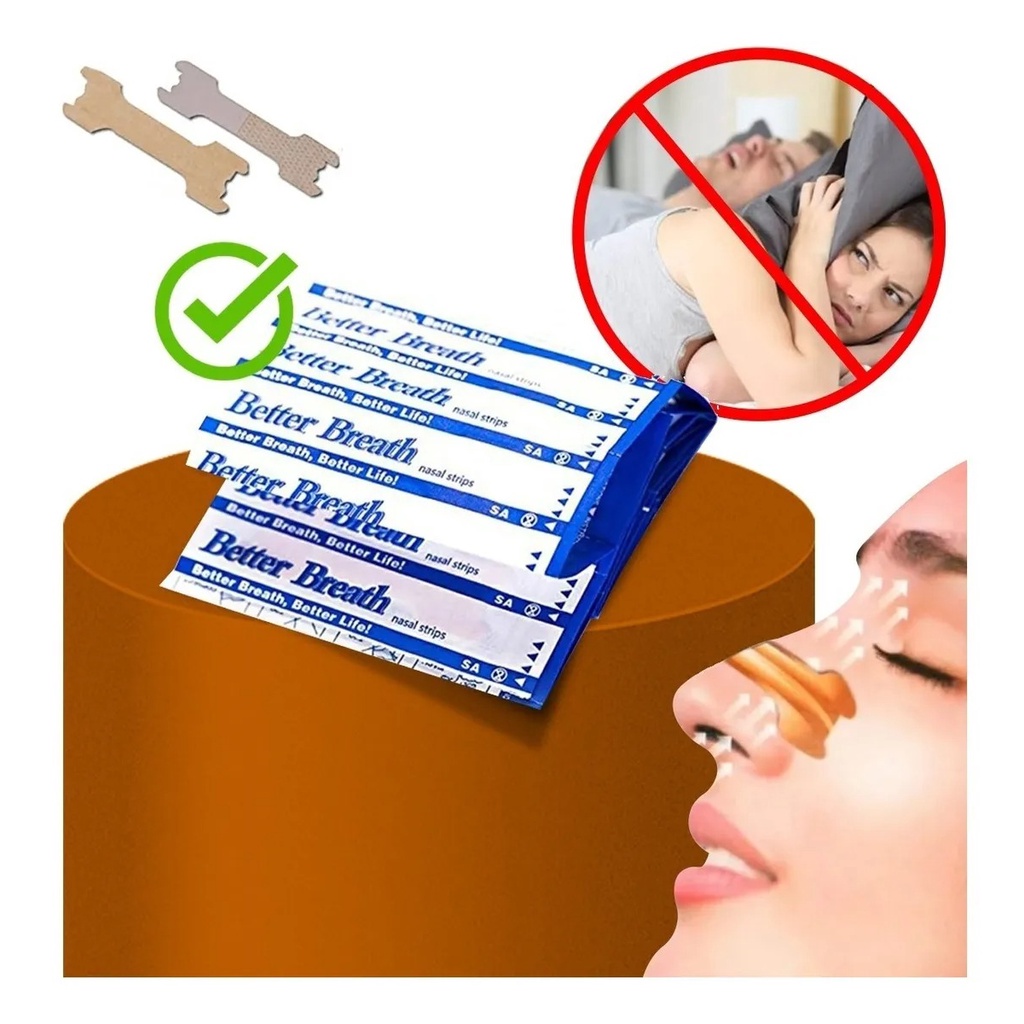 Respire Melhor Better Breath 10 Dilatador Nasal Adesivos Shopee Brasil