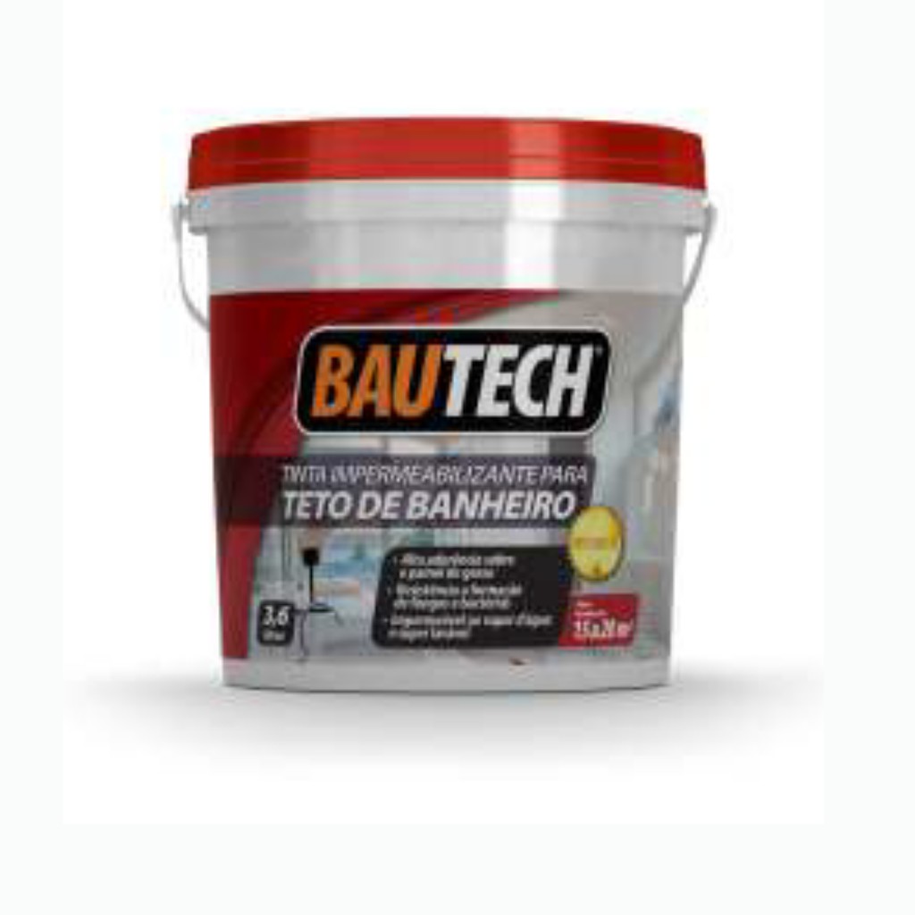 Bautech Tinta Impermeabilizante Teto De Banheiro Balde L Shopee