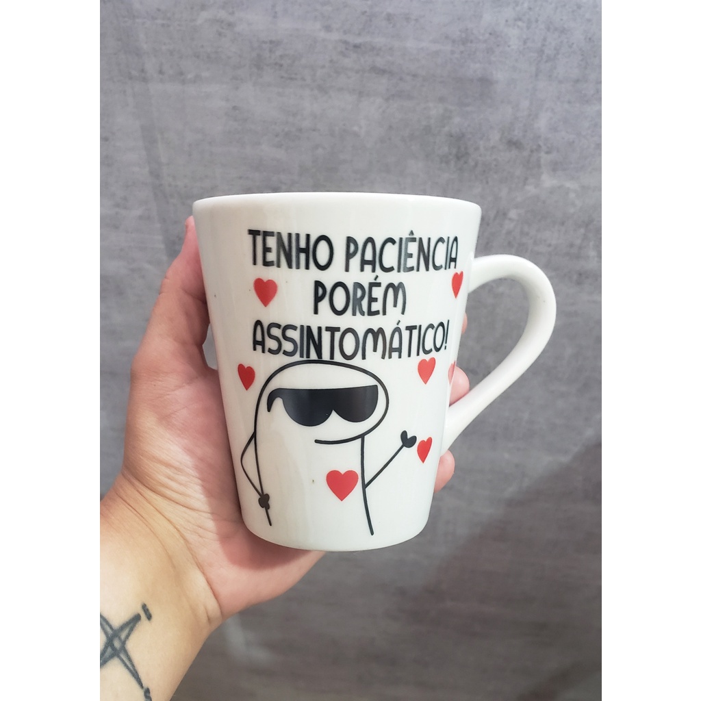 Caneca Flork Meme Porcelana Ml Melhor Namorado Do Mundo Shopee Brasil