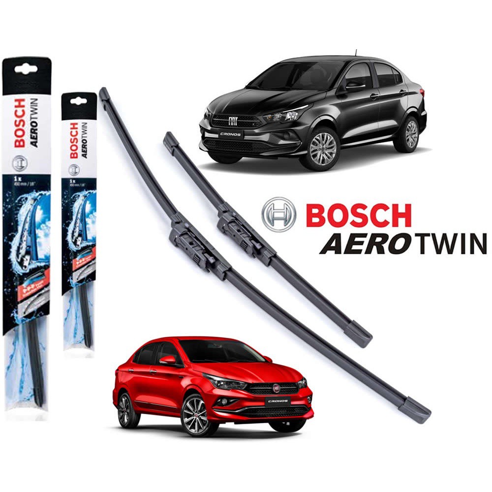 Palheta Limpador Parabrisa Originial Bosch Aero Twin Fiat Cronos Drive