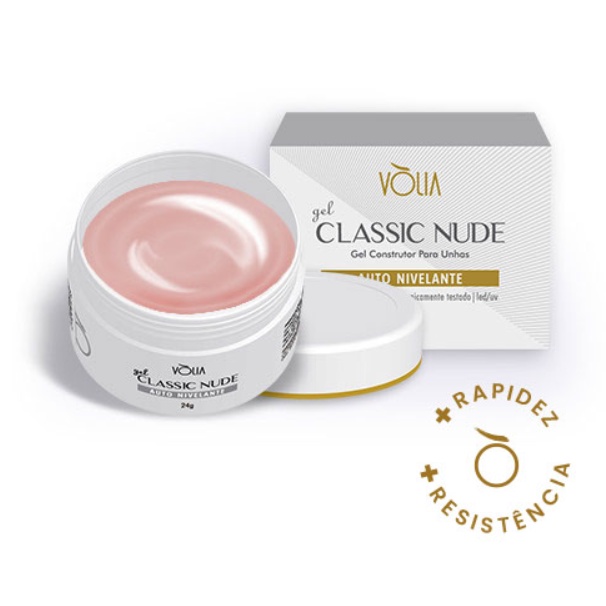 Gel Volia Classic Nude G Shopee Brasil