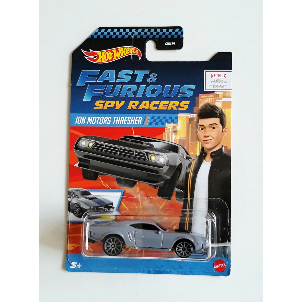 HOT WHEELS FAST FURIOUS SPY RACERS ION MOTORS THRESHER 2 Shopee Brasil