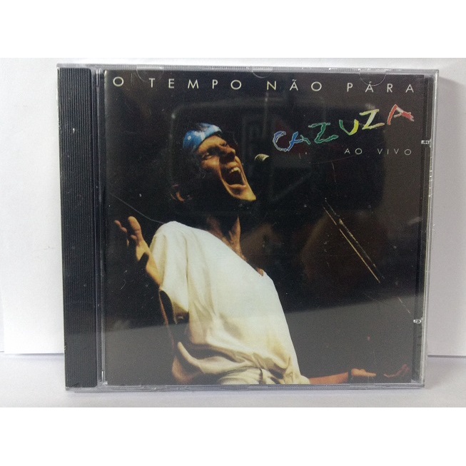 CD Cazuza O Tempo Não Para Ao Vivo Novo Original Lacrado