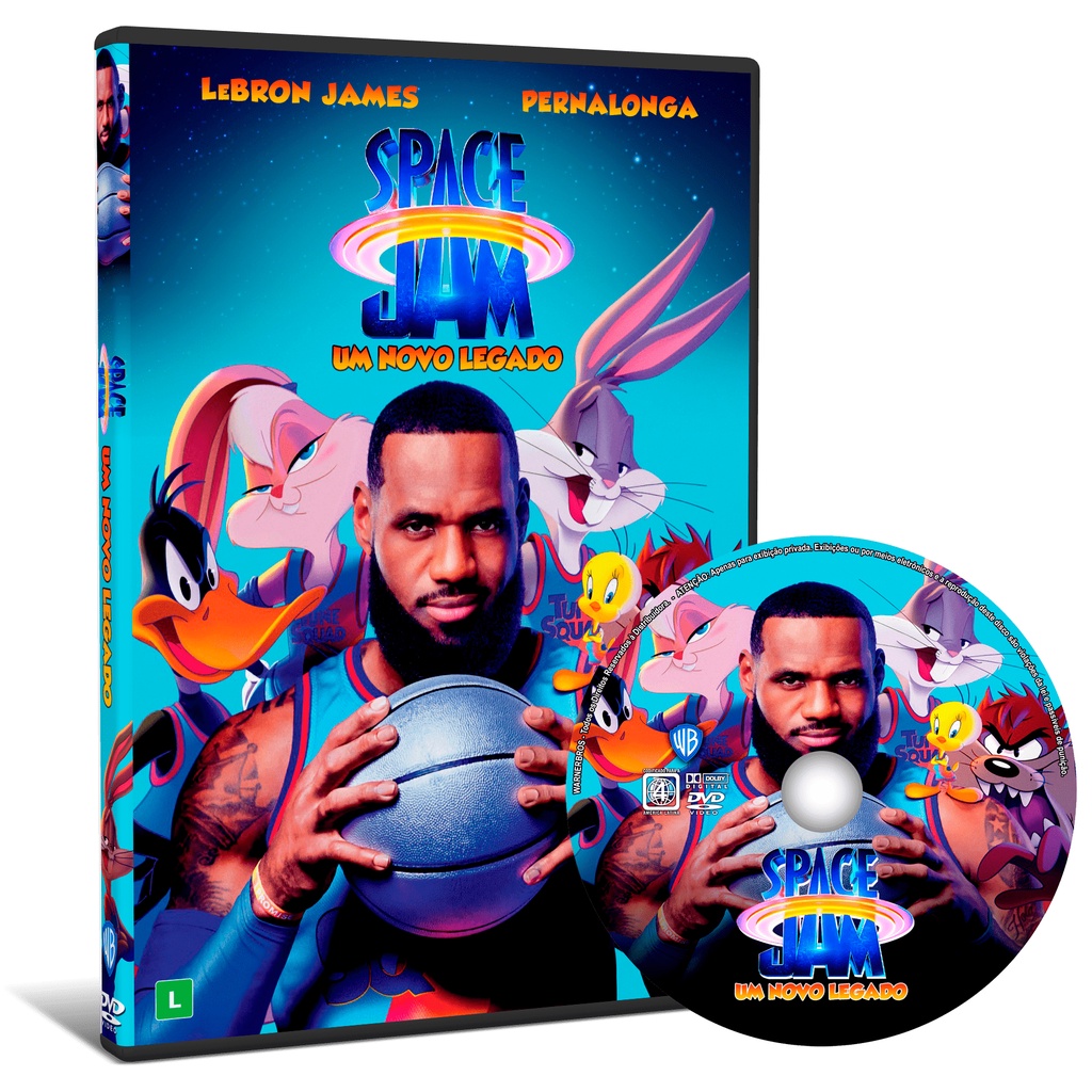 Dvd Space Jam Um Novo Legado Shopee Brasil